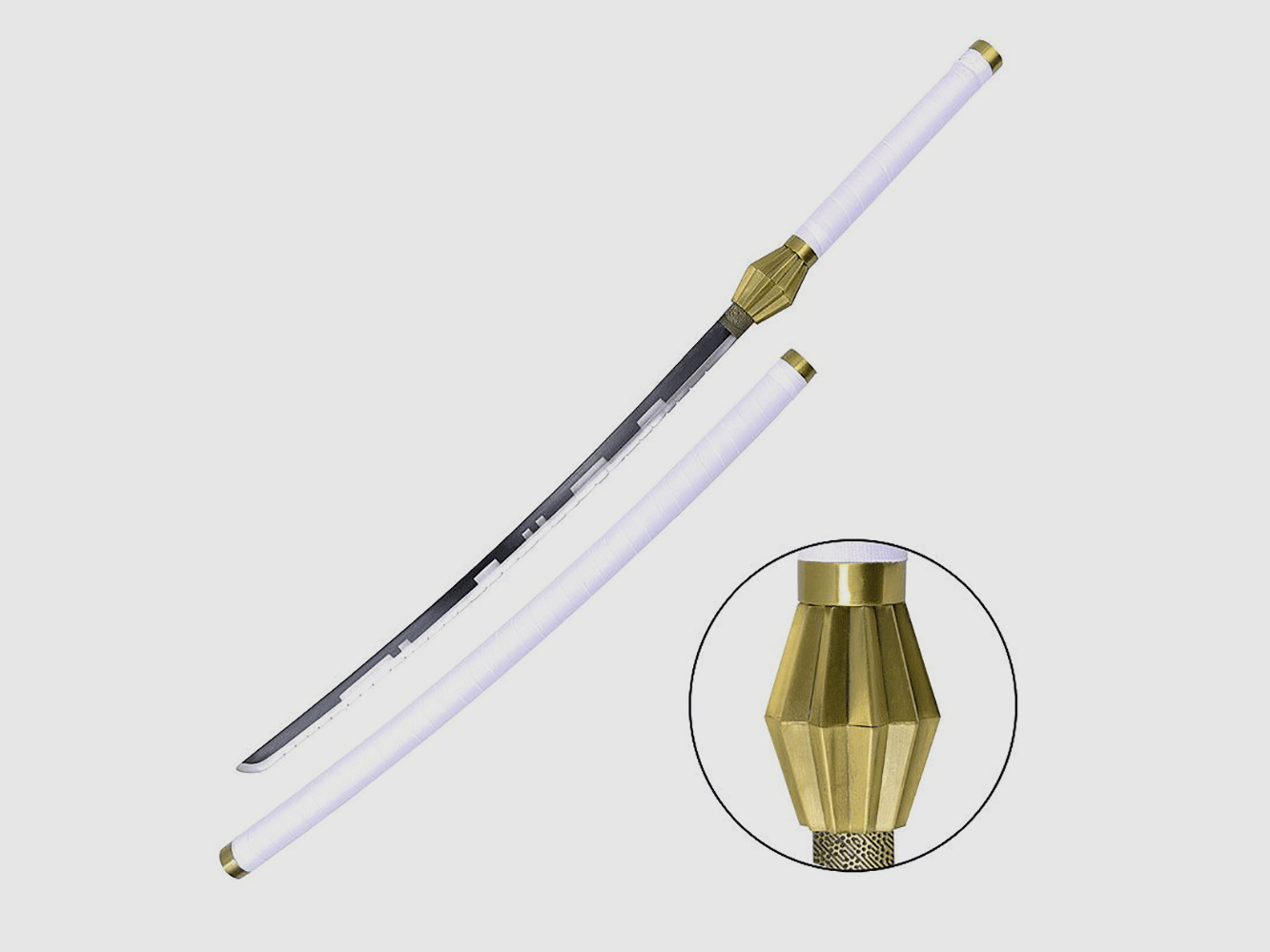 Katana Kenpachi Zaraki mit Verzahnung