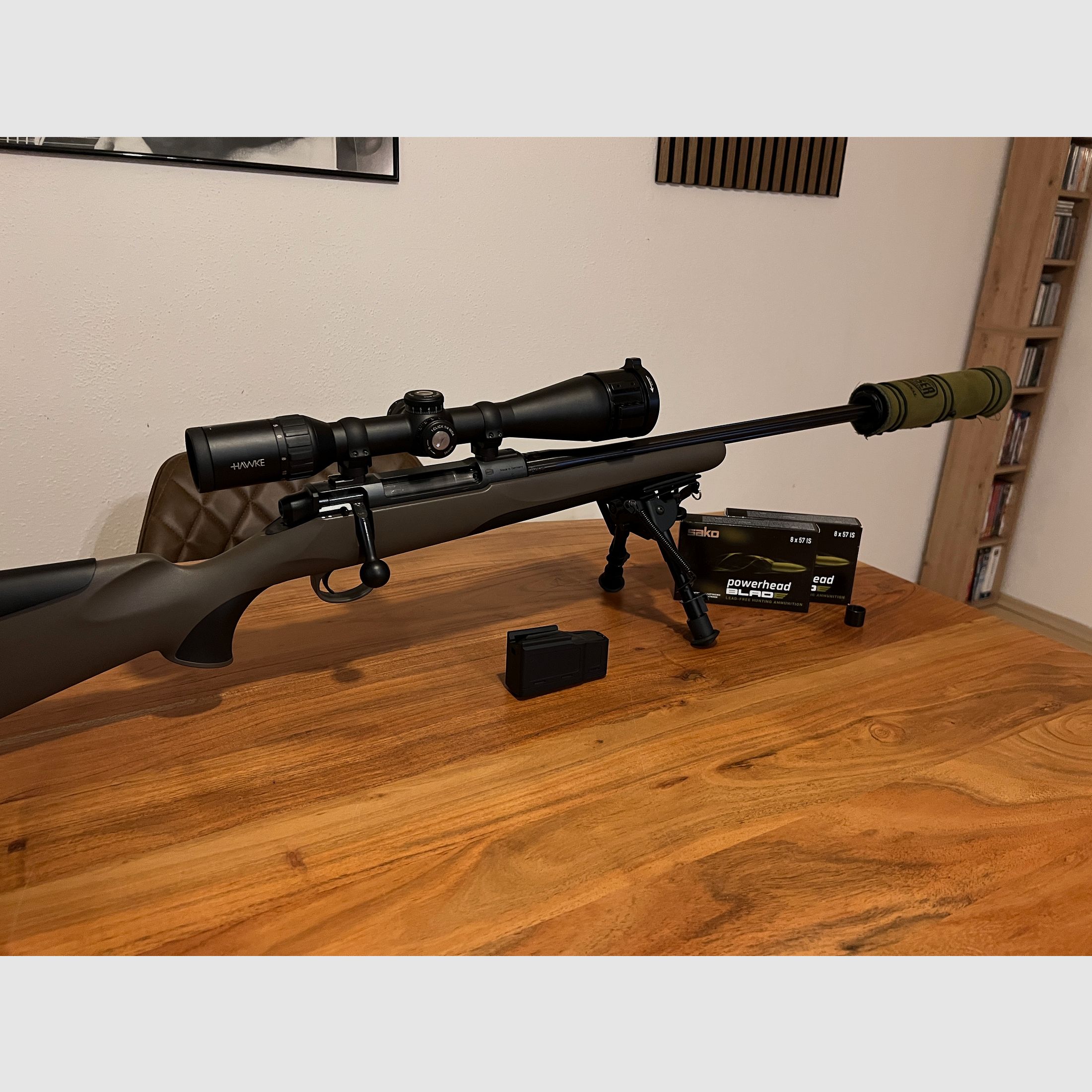 Mauser 18 Feldjagd 8x57IS + Hexalock + A-Tec H2