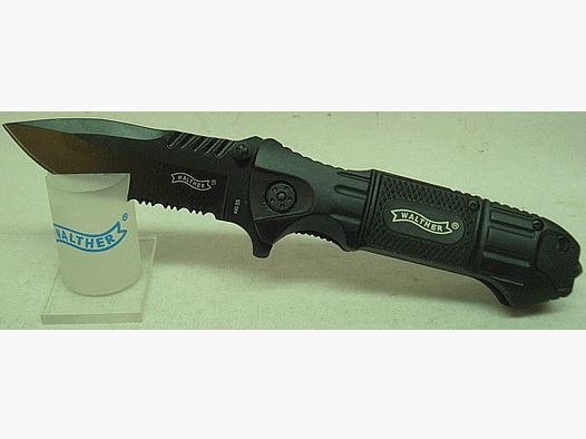 Messer BlackTacKnife - klappbar, 8,5 cm Klinge