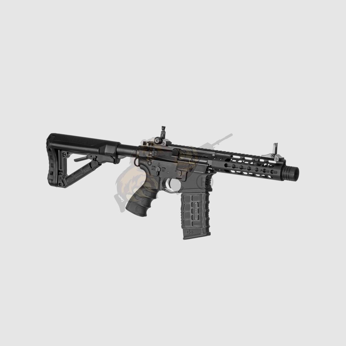 G&G GC16 Wild Hog 7" Airsoft mit ETU in schwarz - max. 0,5 Joule