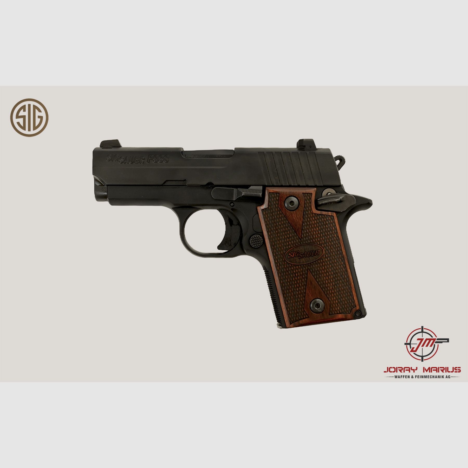 SIG Sauer P938 Rosewood 9mm Para, immagine 2 di 2