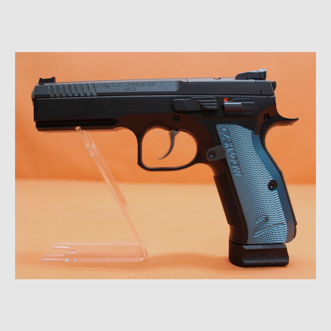 CZUB Ha.Pistole 9mmLuger CZUB SHADOW2 OR Optics Ready 119mm Lauf/ für Red Dot Sight (9mmPara/9x19) CZ75
