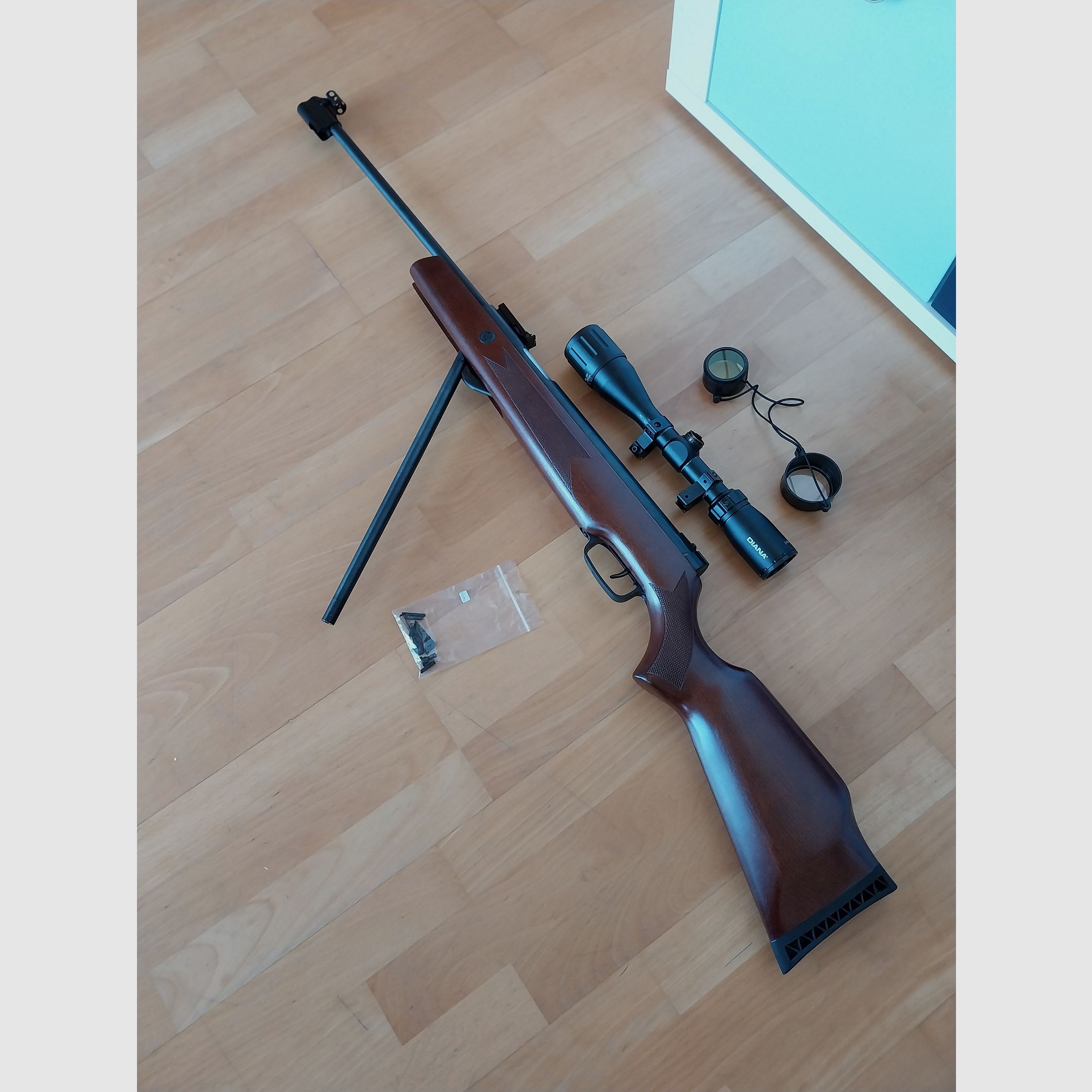 Hämmerli Hunter Force 900 defekt + Diana ZF + Tuningschraube 