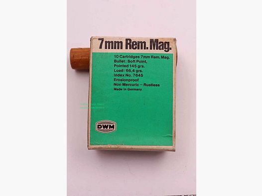 DWM, Berlin Büchsenpatronen 7mmRemMag