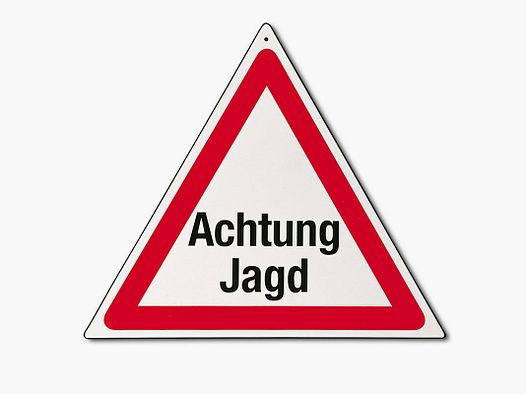AKAH Warndreieck ''Achtung Jagd''