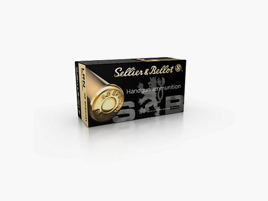 BOITE DE 50 CARTOUCHES SELLIER & BELLOT CAL.38SP LRN