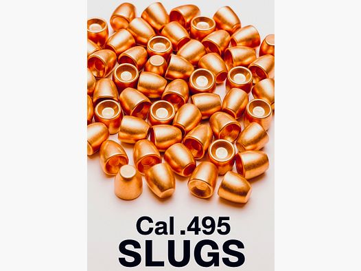 AEA Megalodon, Challenger Slugs 100× Kal. .495 / .50 Slugi płaskogłowe • 208 ziaren (13,3 g)