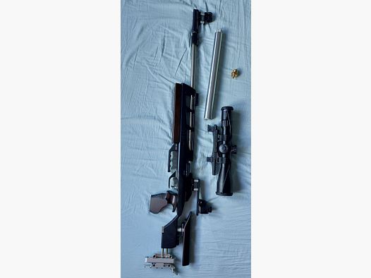 Steyr Match Luftgewehr Challenge E rechts Schütze Griff Gr. M, ZF Vector Optik Taurus Gen2, VB 3000€