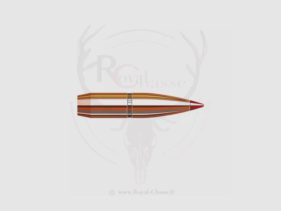 100 ogive cal. 6.5mm D.264 129Grs SST HORNADY, immagine 2 di 2