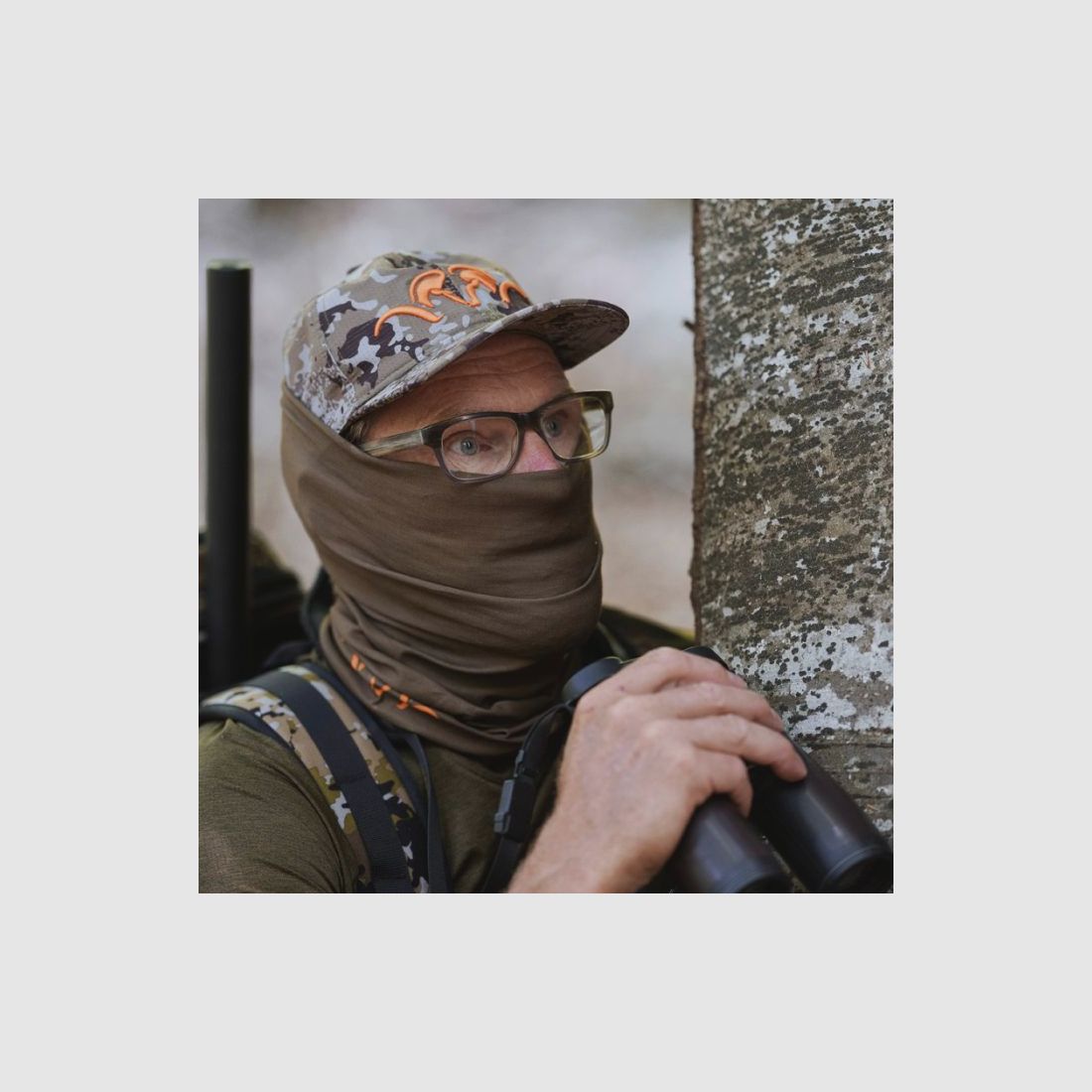 Blaser MultiTube Scarf | dark olive, image 5 of 8