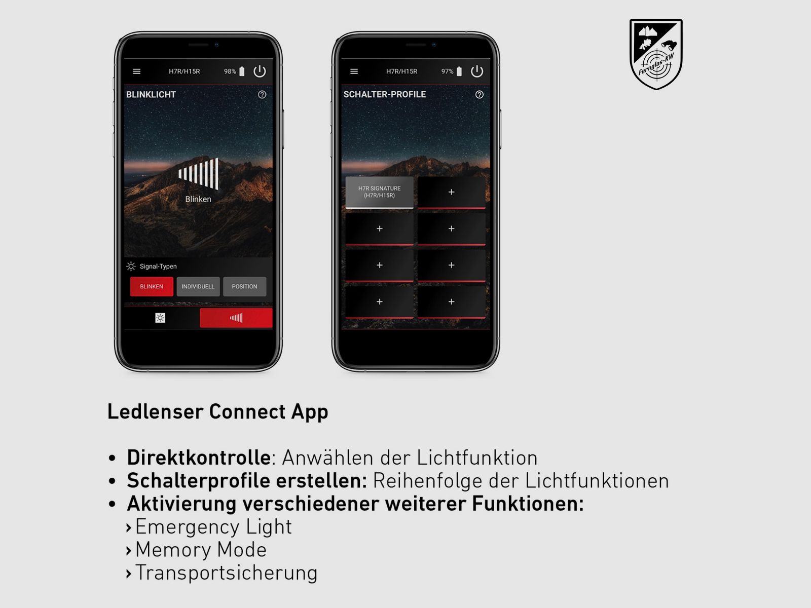 Ledlenser 502197 H7R Signature lampada frontale 260m 1200 lumen