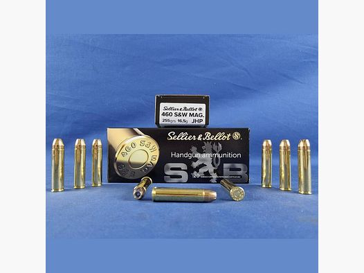 Sellier&Bellot .460 S&W Mag. JHP 16,5g/255grs