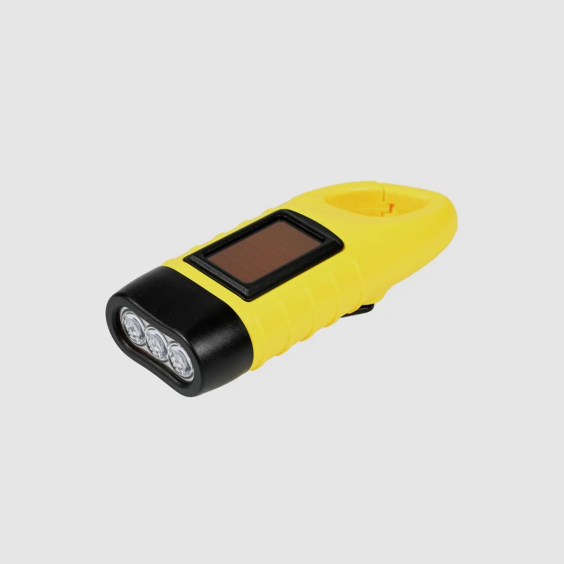 LED Taschenlampe "Twin Power Dynamo" in Gelb