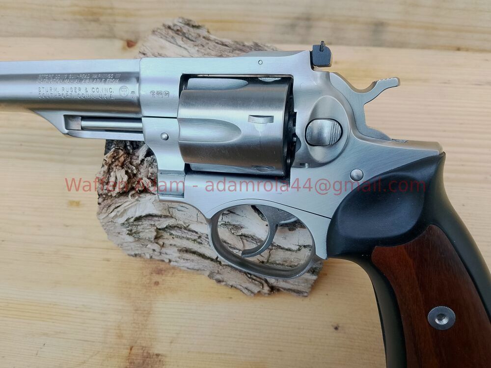 Ruger Stainless GP100 met 6 inch loop lengte