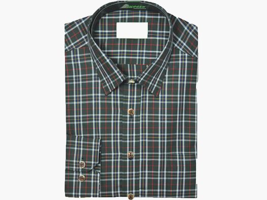SKOGEN CHECK SHIRT GREEN