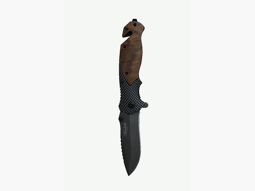 Coltello da caccia in legno di noce (non affilato)