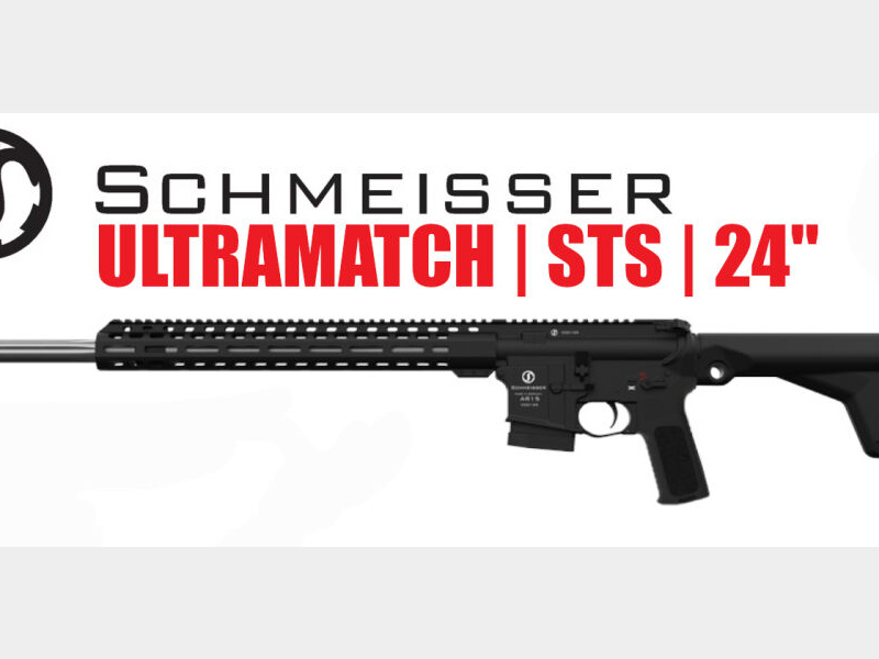 SCHMEISSER AR15 ULTRAMATCH STS 24″ Halbautomatische Büchse 223Rem, *EWB Pfl	 Schmeisser Ultramatch