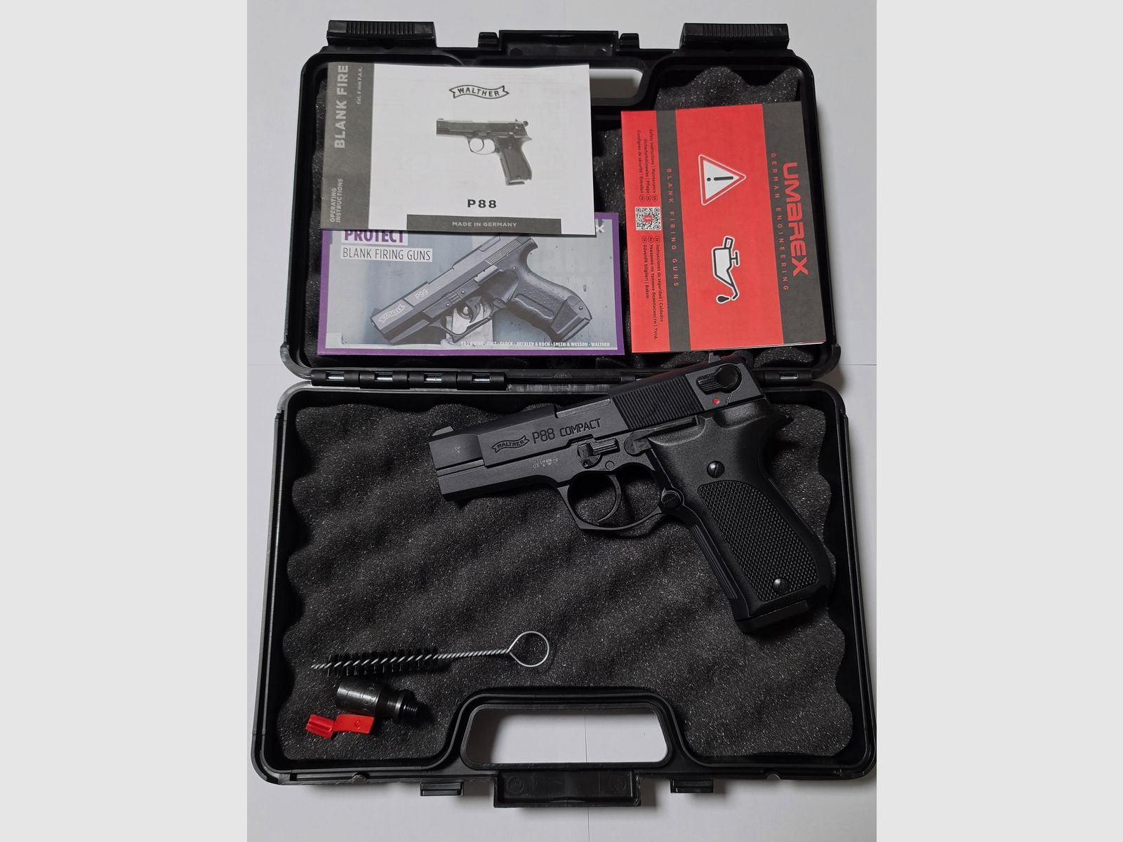 Walther P88 Compact pistola de fogueo 9mm PAK, imagen 1 de 3