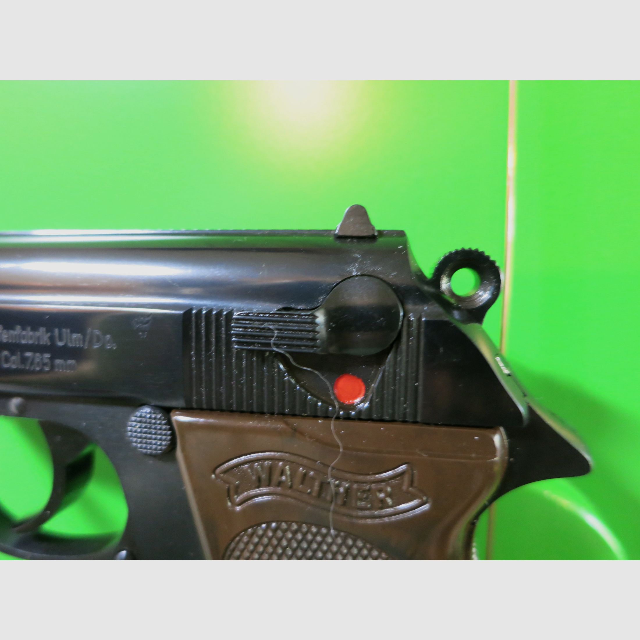 Halbautomatische Pistole, Walther PPK, Kal. 7,65 mm Browning       #7-