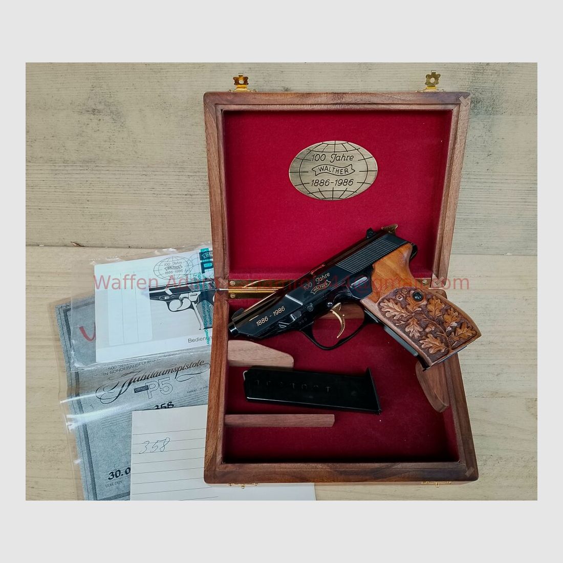 Walther Sondermodell P5 Jubiläum 100 Jahre