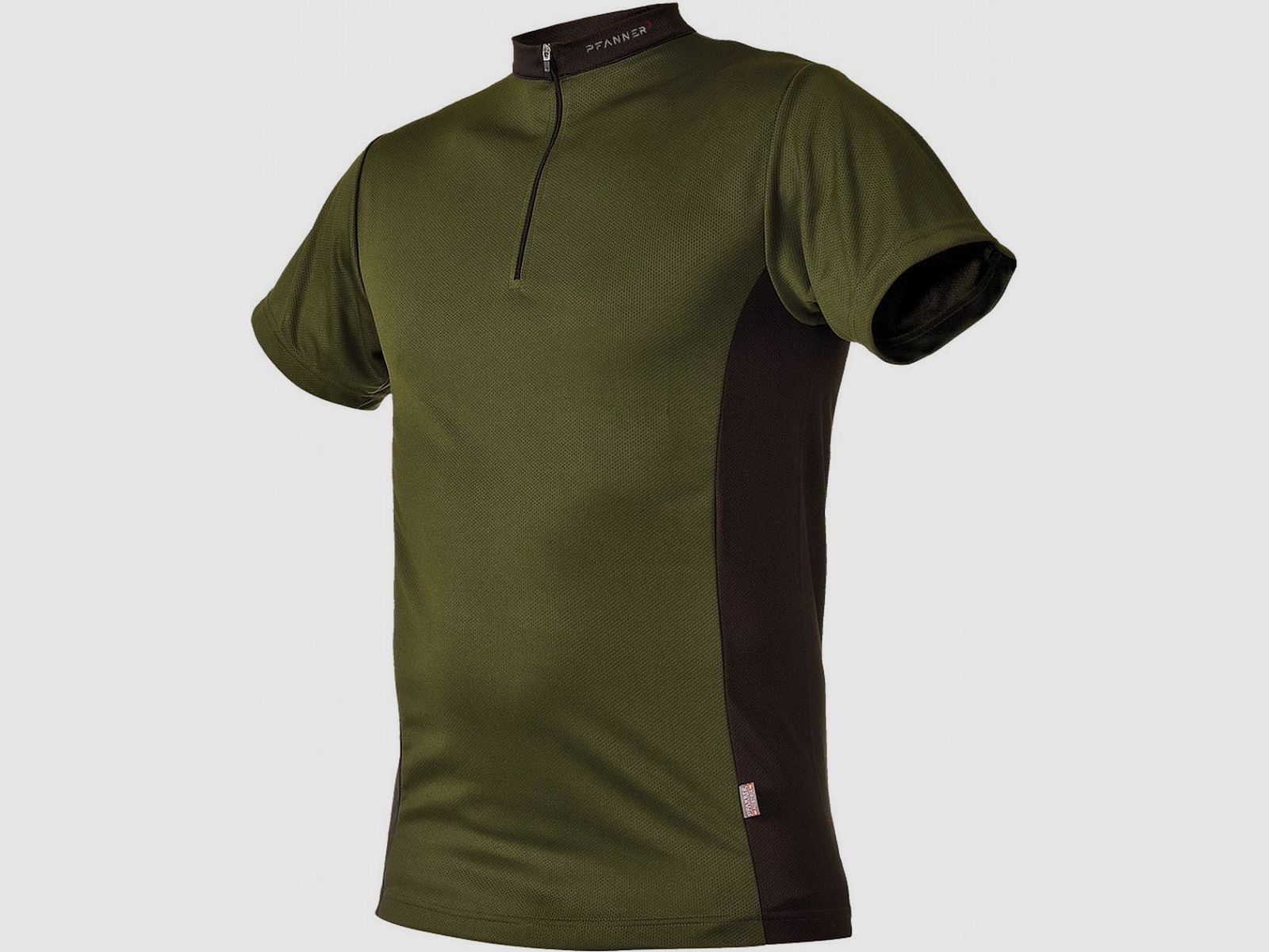 T-shirt Pfanner Zipp-Neck Manches Courtes, image 3 sur 3