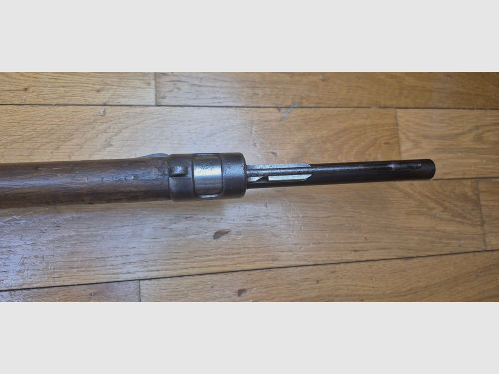 Zeer mooi geweer G98 – Geweer 1898 – Arsenal Spandau in 1907 – Origineel kaliber 8x57IS – Volledig monomatrikuleerbaar behalve de conforme reinigingsstaaf – Goede tot zeer goede loop – Originele bruine leren riem – Uitstekend verzamelwapen – BE/TBE, afbeelding 19 van 36