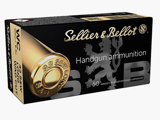MUNICIÓN S&B CALIBRE .32 S&W Long WC 100 GRS