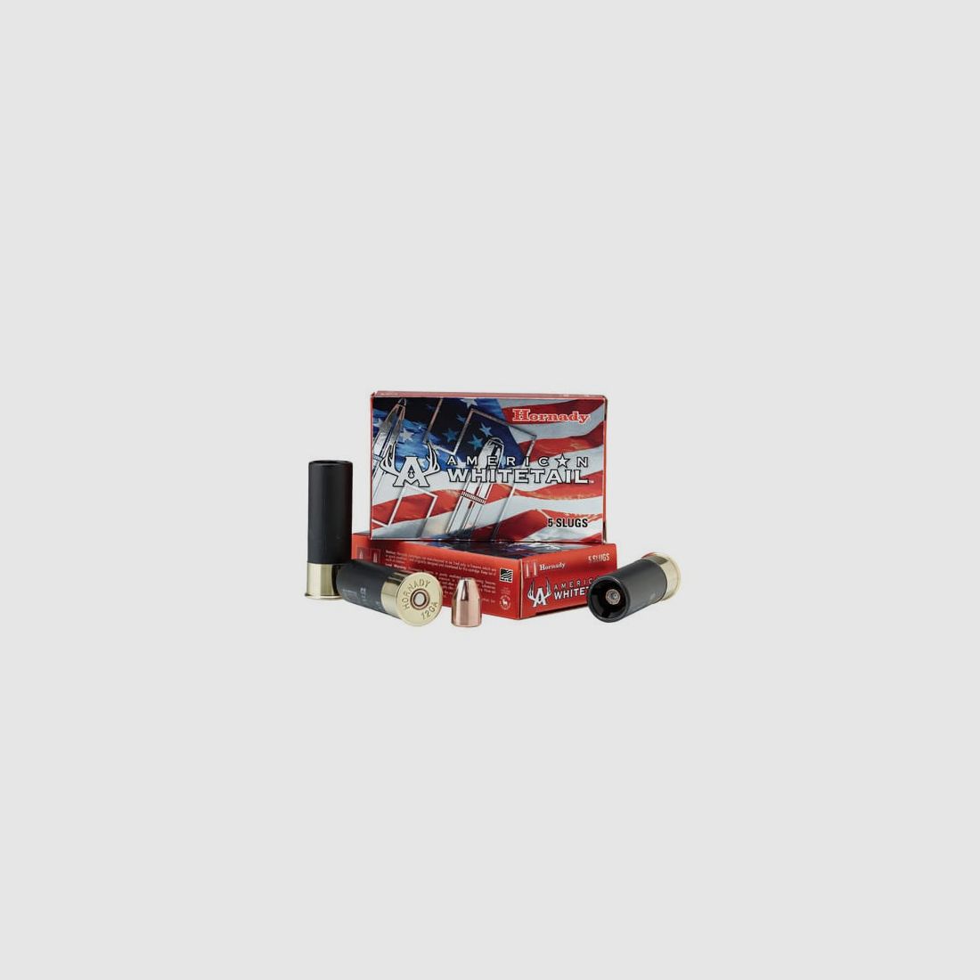 12/70 Hornady American Whitetail Slug Interlock 325grs., image 1 sur 2