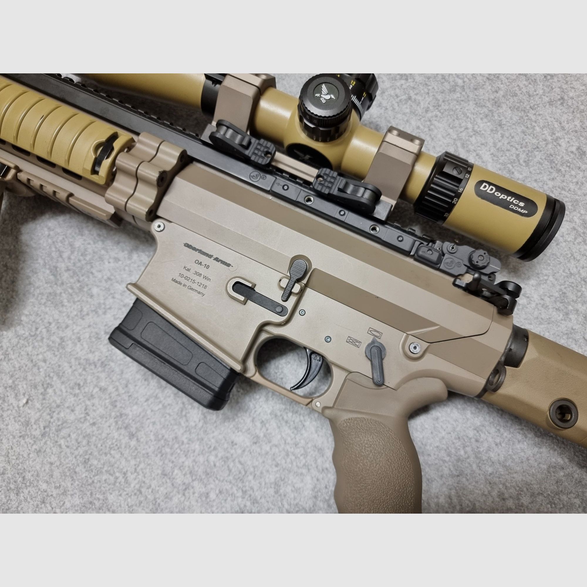 Oberland Arms DMR-E - Kal .308 Win - AR10 OA10 mit einstellbaren Gasblock, Geissele Abzug - Behördenmodell