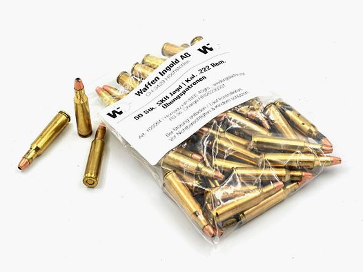 SKH, 222 Rem., HP/BEE, 45 gr., 50 pz. (proiettile Hornady)
