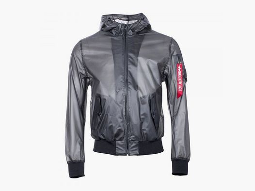 alpha industries Alpha Industries Regenjacke MA-1 Hooded Rainjacket schwarz