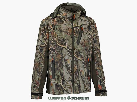 Percussie Softshelljack Ghostcamo Forest Evo