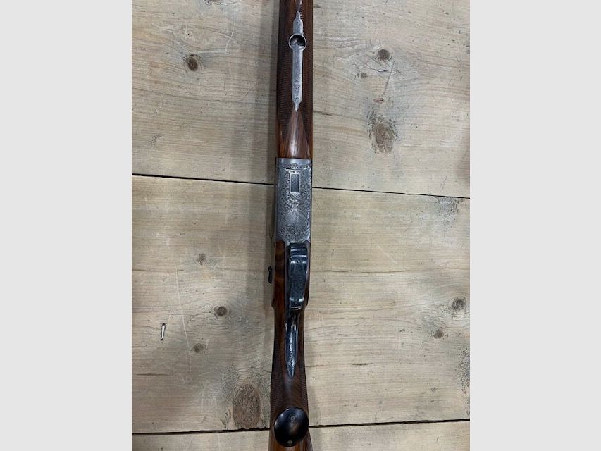 Merkel Suhl fusil superposé Holland & Holland 203E calibre 12/70 d'occasion, image 4 sur 5