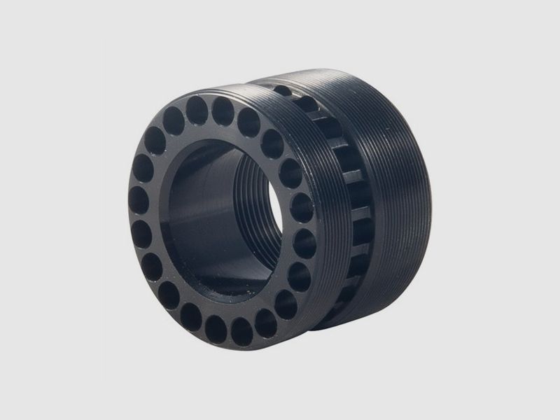 YANKEE HILL MACHINE CO., INC. AR-15 Barrel Nut Aluminum Black, image 1 of 3