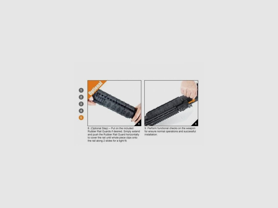 Schwarz Handguard für Saiga Kal. 12, Bild 7 von 7