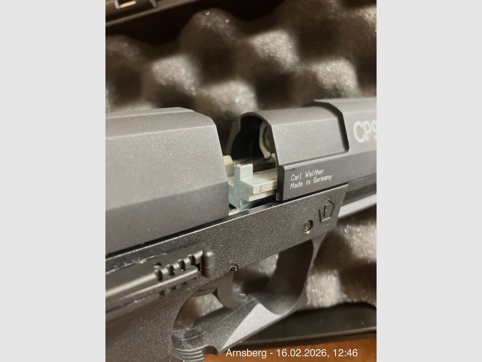 Walther CP99 pistola CO2 4,5 mm Diabolo