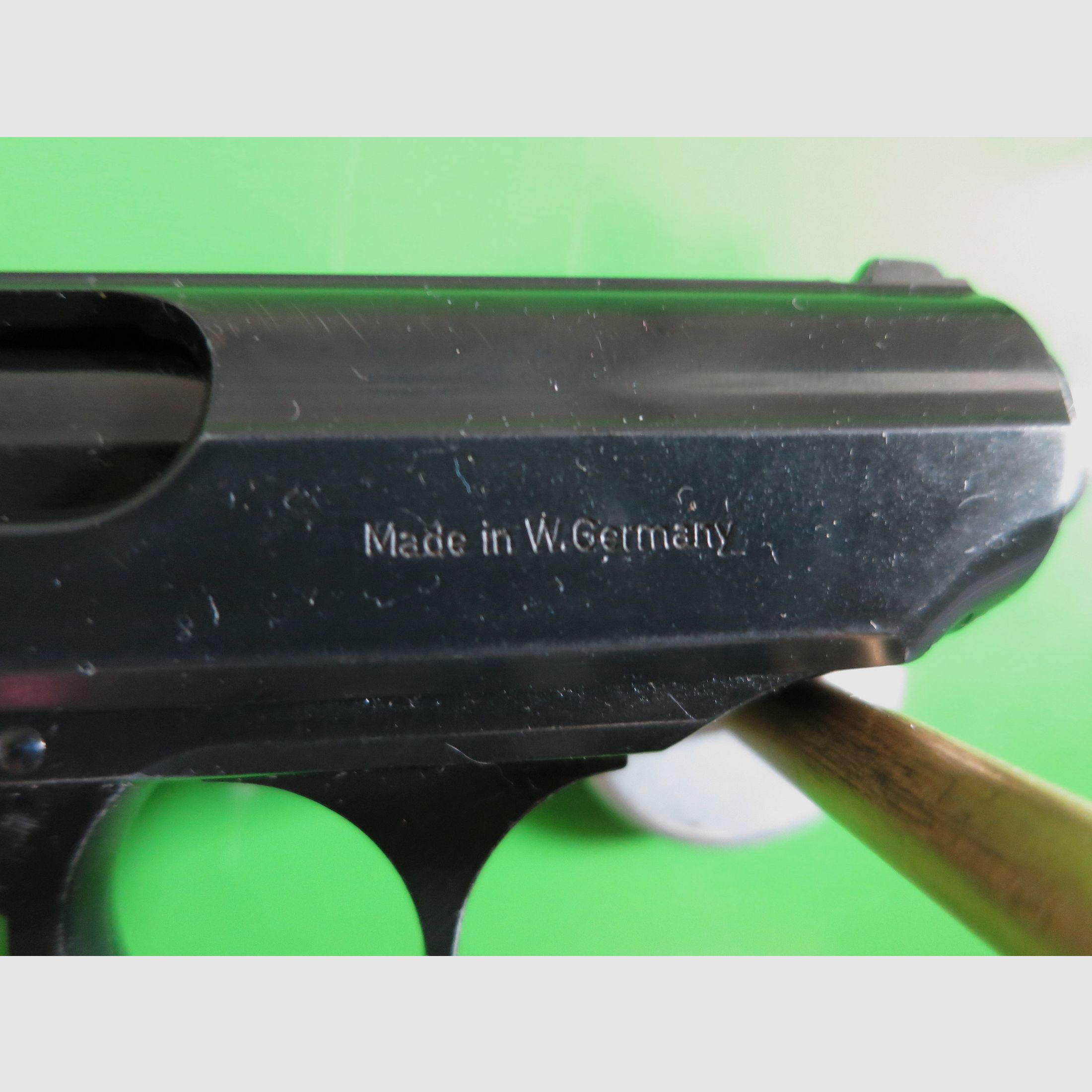 Halbautomatische Pistole, Erma EP 752 (Walther PPK), Kal. .22lr       #55-