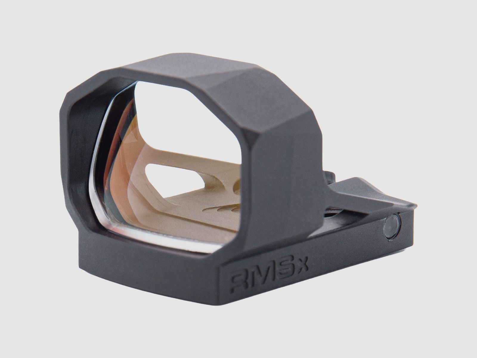 SHIELD Reflex Mini Sight XL Lens (RMSx) Rotpunktvisier – 65-MOA-Kreis / 2-MOA-Punkt – Mattschwarz, Bild 2 von 8