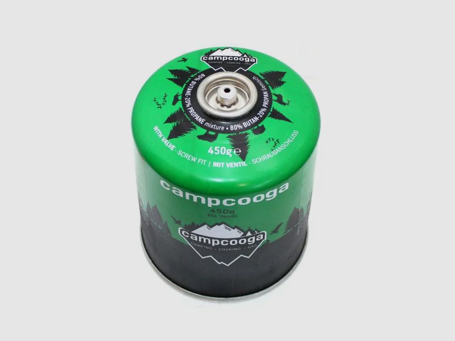 Butan Schraubkartuschen 450g mit 7/16 Zoll Schraubgewinde