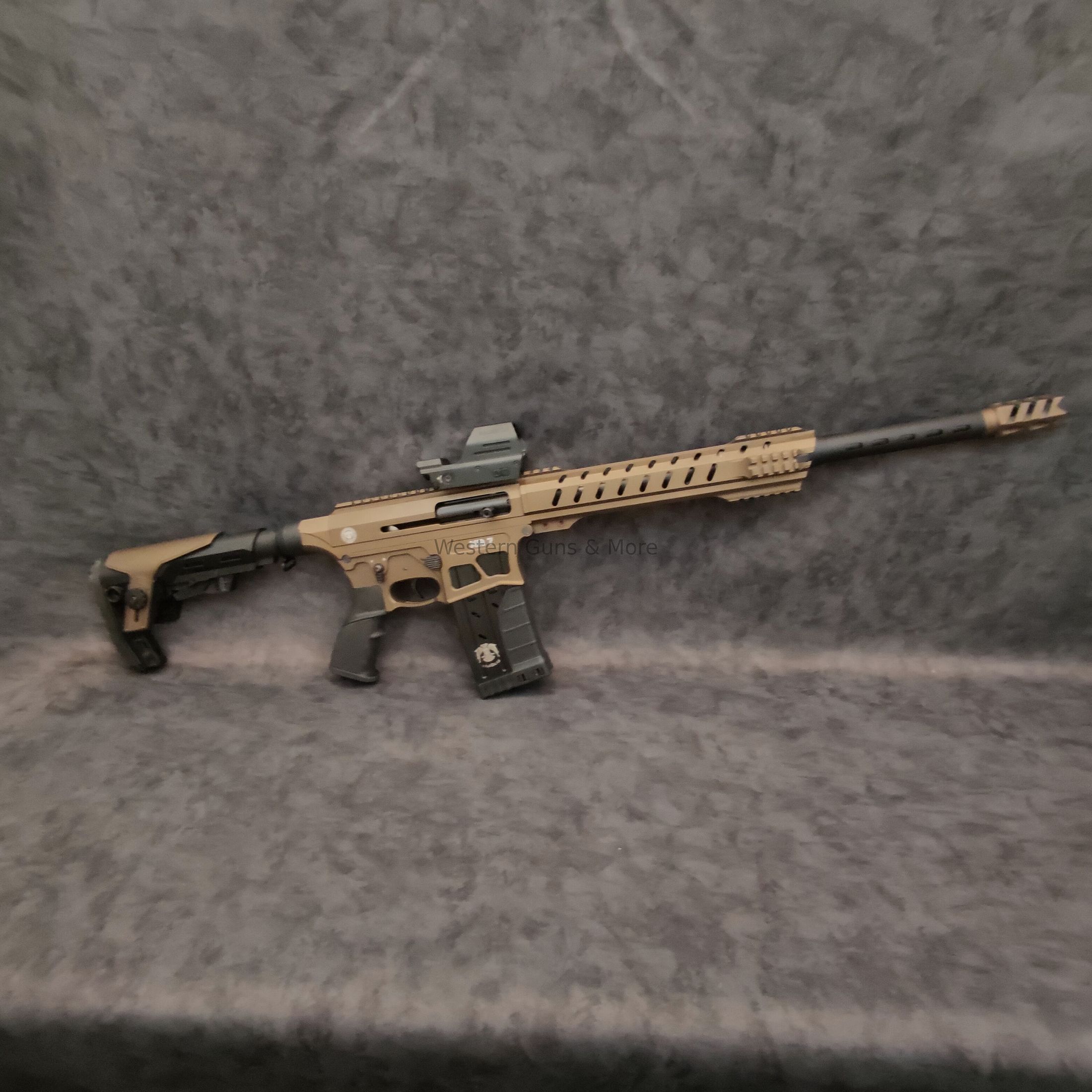 Huglu SLF HUGLU XR-7, Kal.12/76 w Brązie + DOT Falke LE