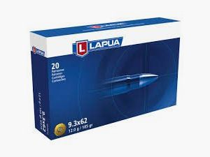 Lapua Patronen 9,3×62 OTB 185 gr / 12 g x 20