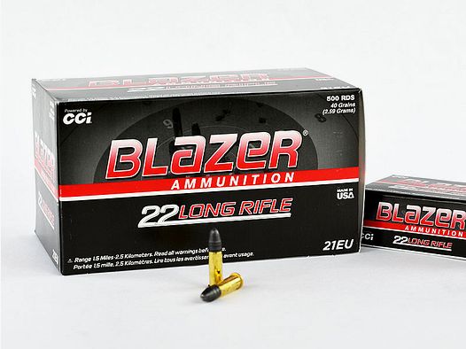 CCi Blazer High Velocity .22 lfb, 40 grs 1 verpakking (500 schoten à €0,119*)