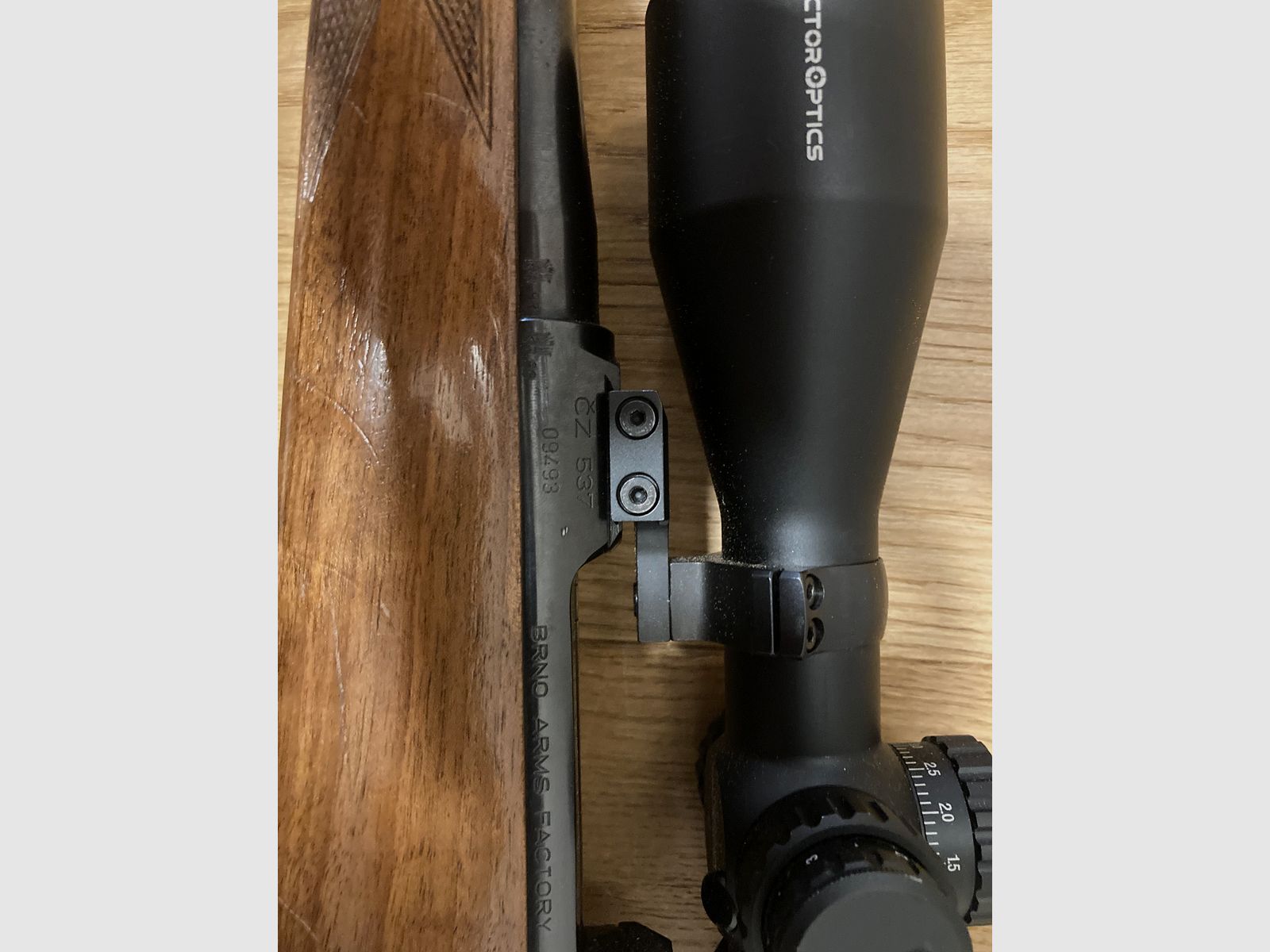 Cz 537 caliber 243Win roe deer rifle