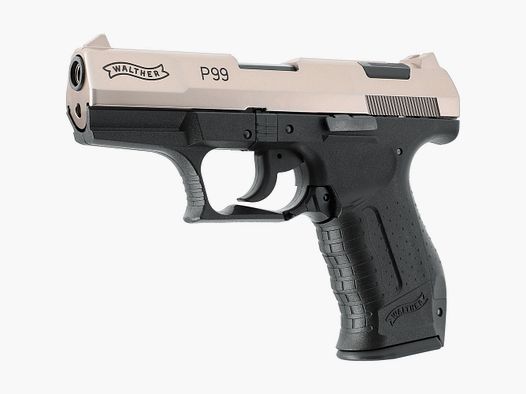 Walther P99 blank-firing pistol 9mm bicolor