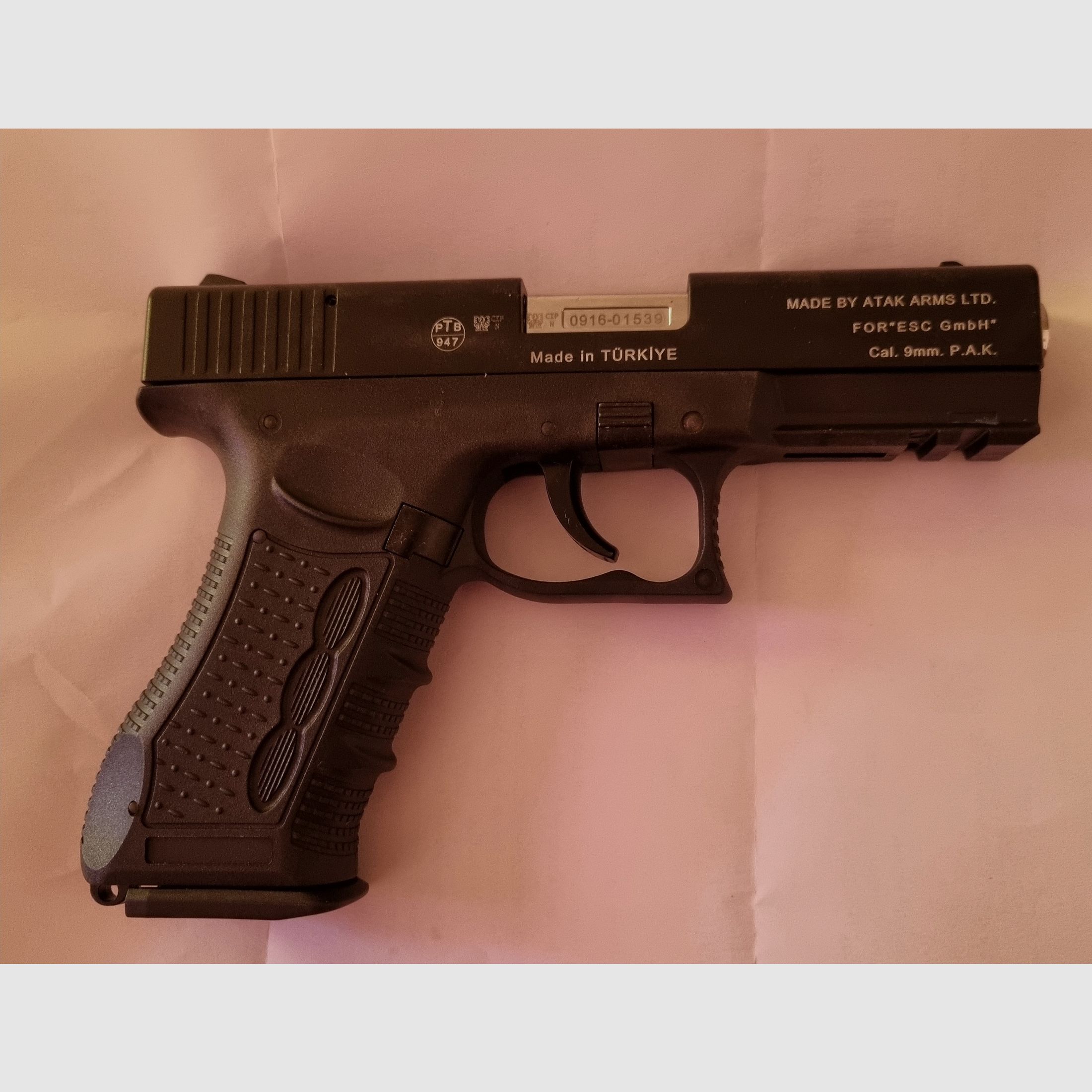 Schreckschuss & Gaspistolen __ ZORAKI 917__ 9mm P.A.K.