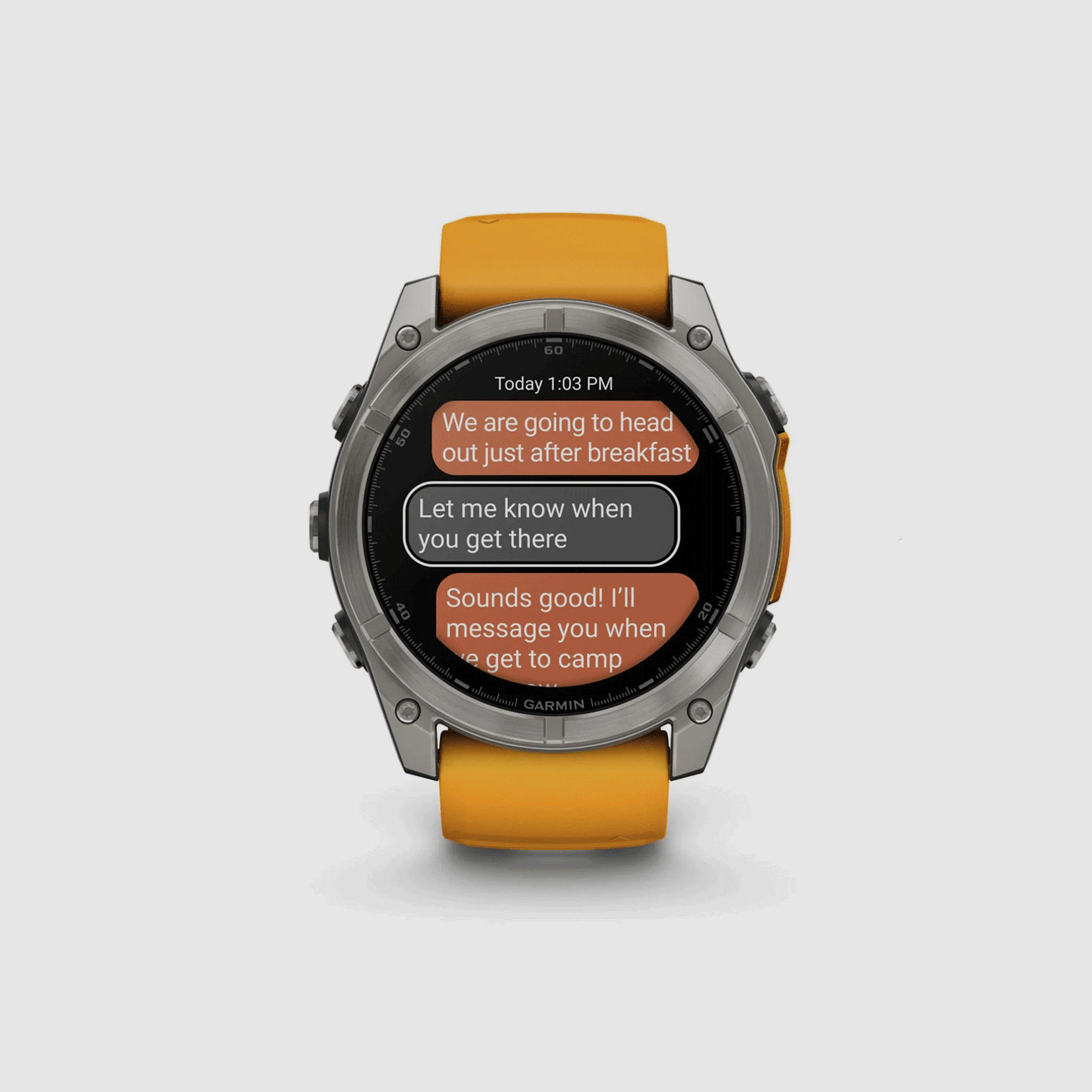 UHR – GARMIN – FĒNIX® 8 | 51MM | AMOLED | SAPPHIRE | Titan & Spark Orange, Bild 11 von 13