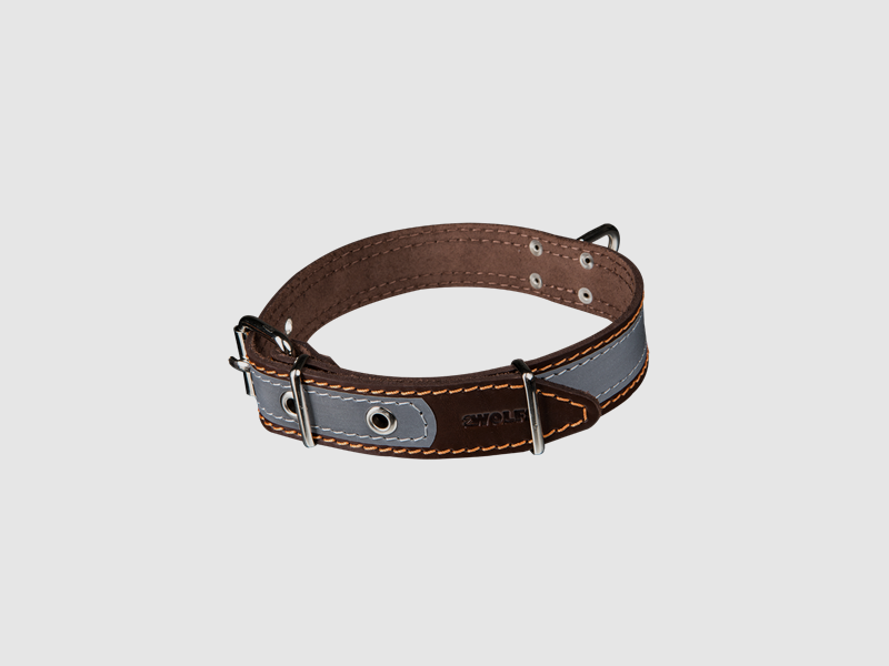 2Wolfs NATURE collar with swivel and reflector, image 2 of 2