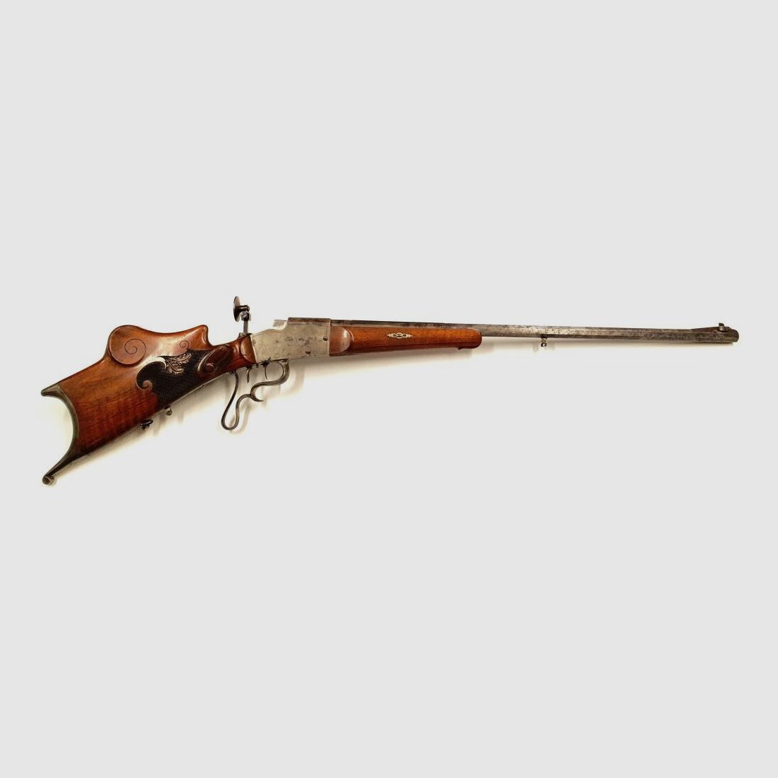 Unbekannter Büchsenmacher Mannheim Scheibengewehr Selten Krupplauf