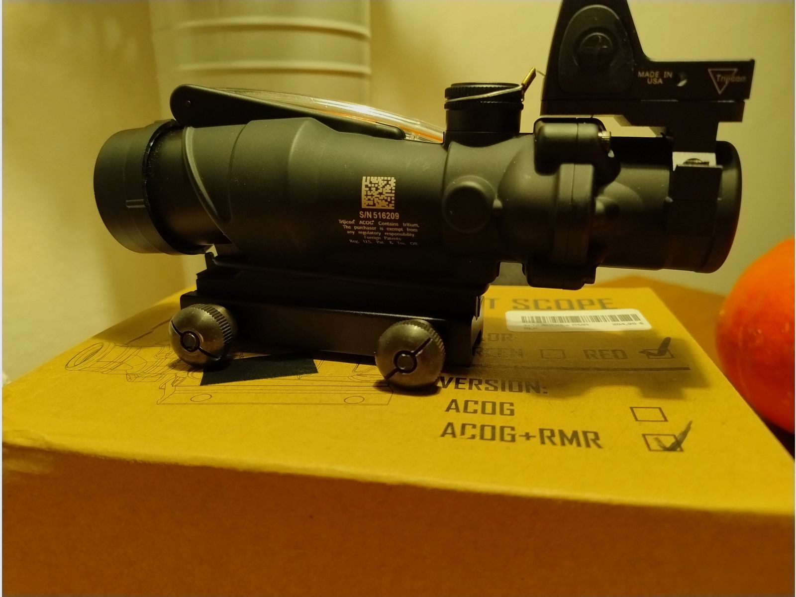 Evolution Gear ACOG 4x32 Trijicon RMR Killflash 