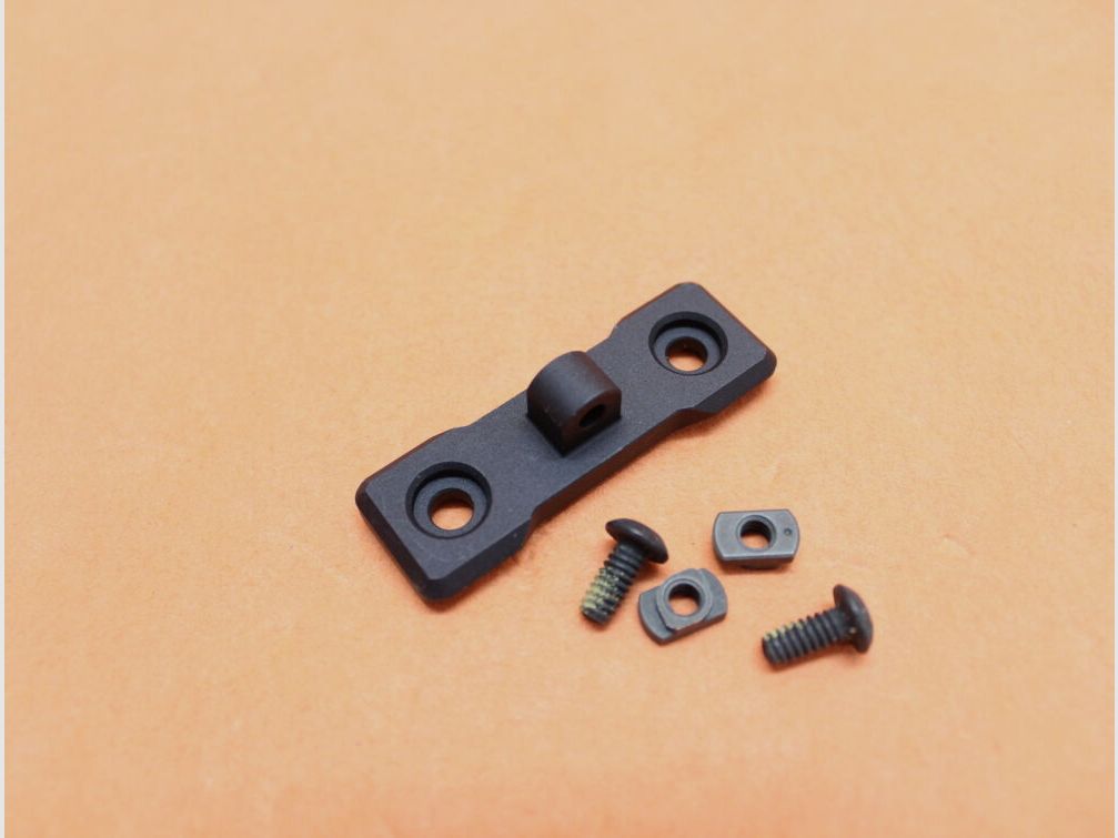 Magpul Magpul M-LOK Bipod Mount Zweibeinadapter Typ Harris (MAG609-BLK) Alu schwarz mit Riemenöse